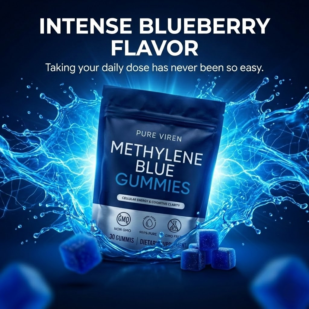 Methylene blue gum