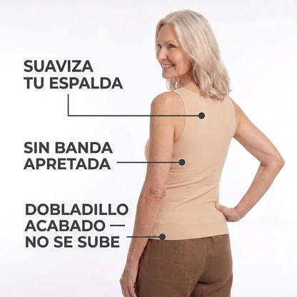 Camiseta sin mangas con sujetador incorporado