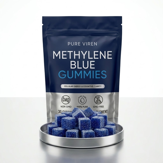 Gomitas de azul de metileno