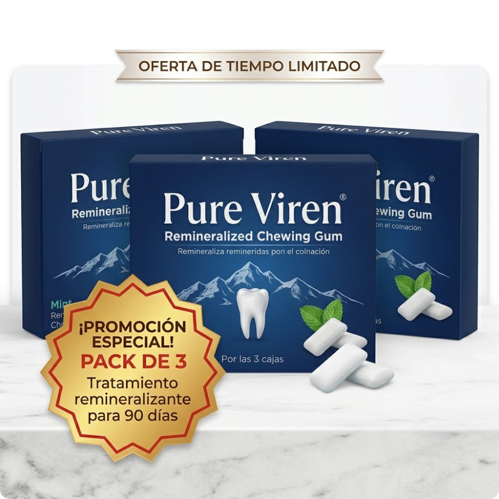 Chicle Remineralizante -  Pack de 3