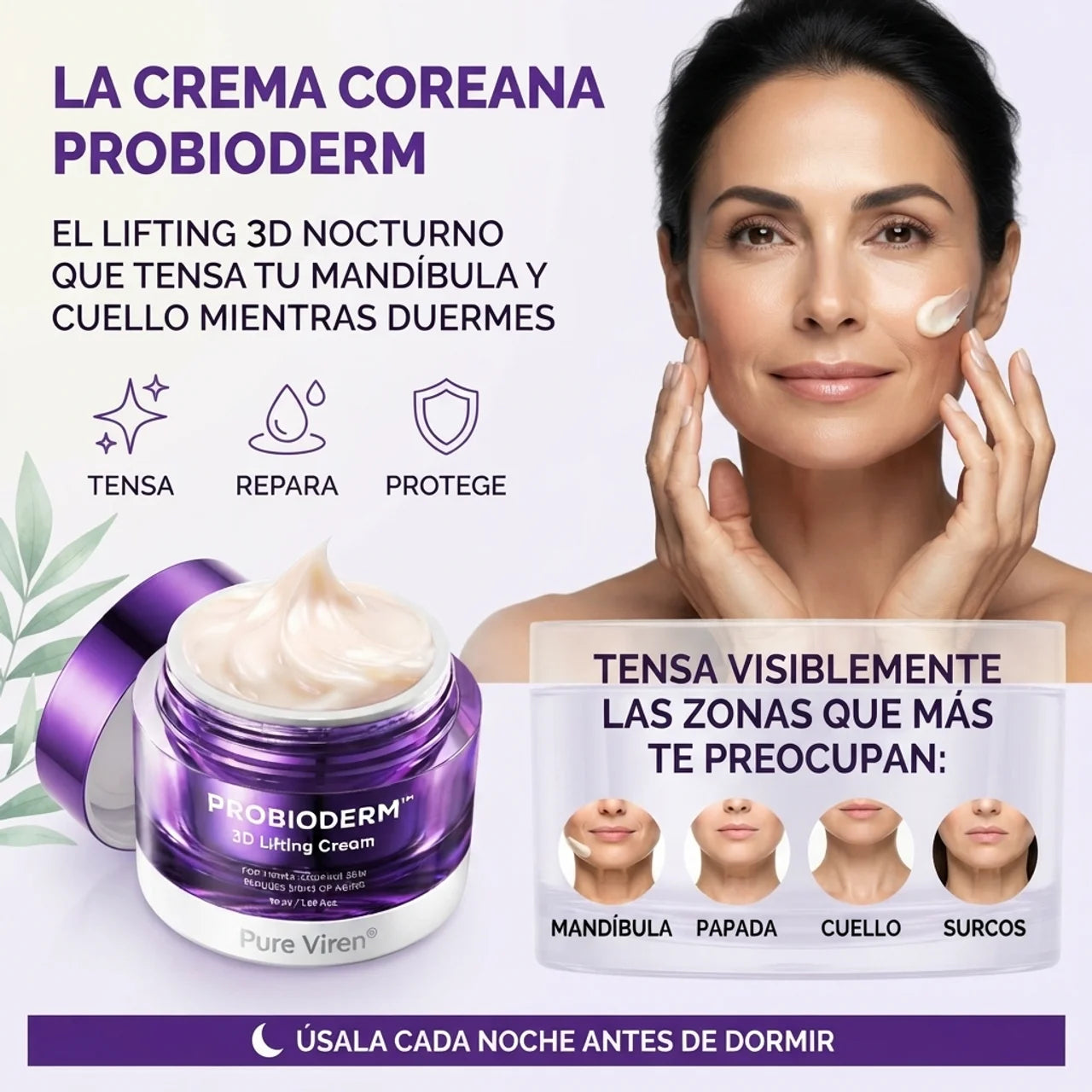 Probioderm 3D — El Lifting Coreano Nocturno