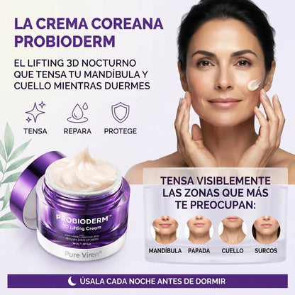 Probioderm 3D — El Lifting Coreano Nocturno