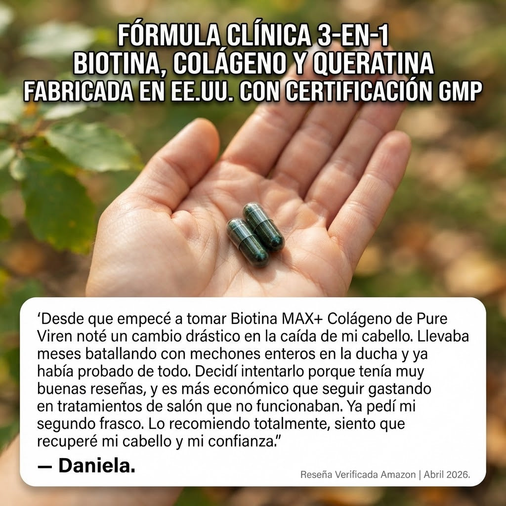 Biotina MAX+ Colágeno