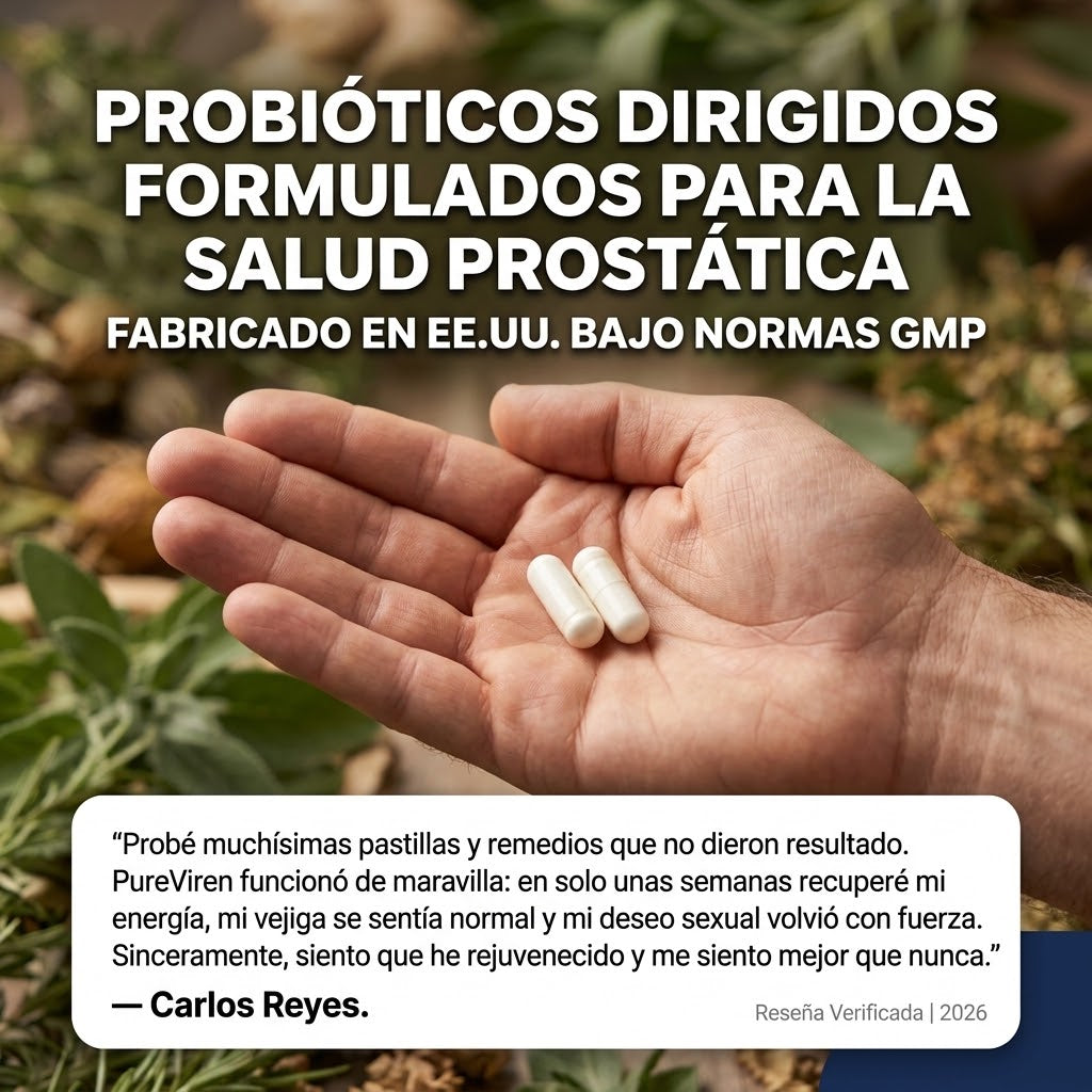 PureViren® Soporte Prostático Avanzado.