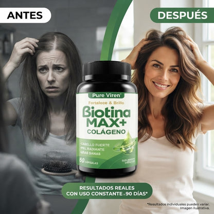 Biotina MAX+ Colágeno