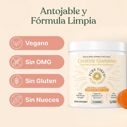 Pure Viren - Gomitas de creatina
