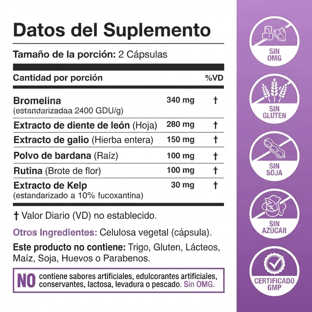 Complejo linfático 5 en 1