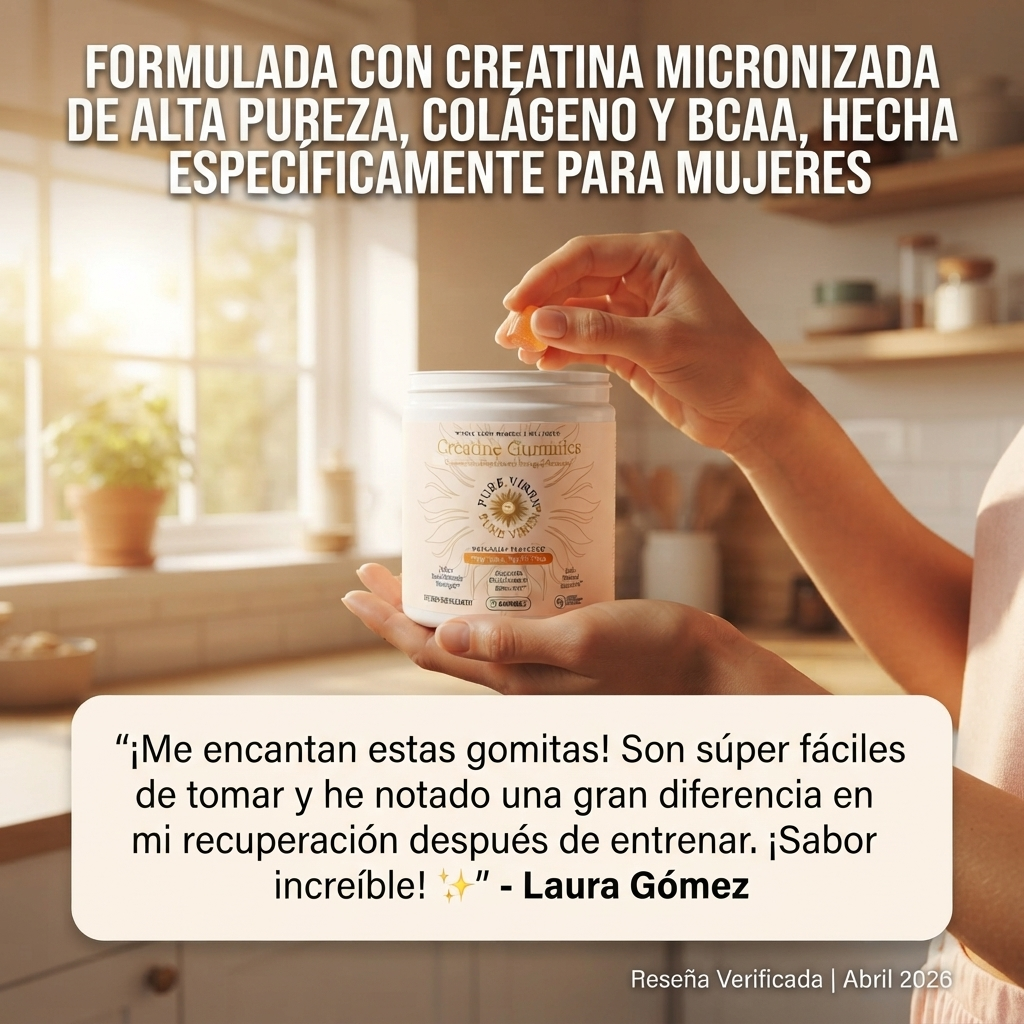 Pure Viren - Gomitas de creatina
