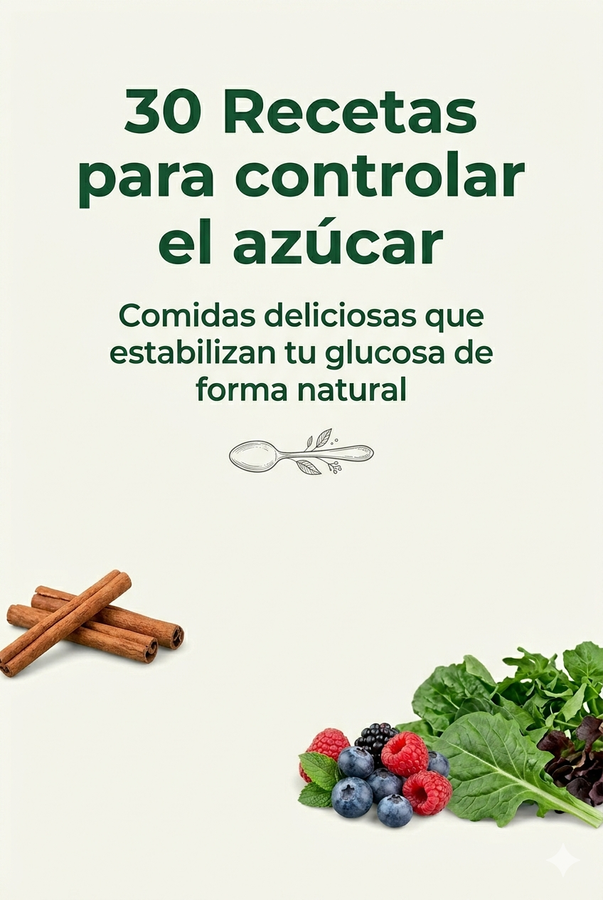 30 Recetas para controlar el azúcar