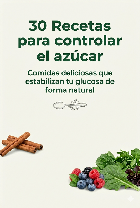 30 Recetas para controlar el azúcar