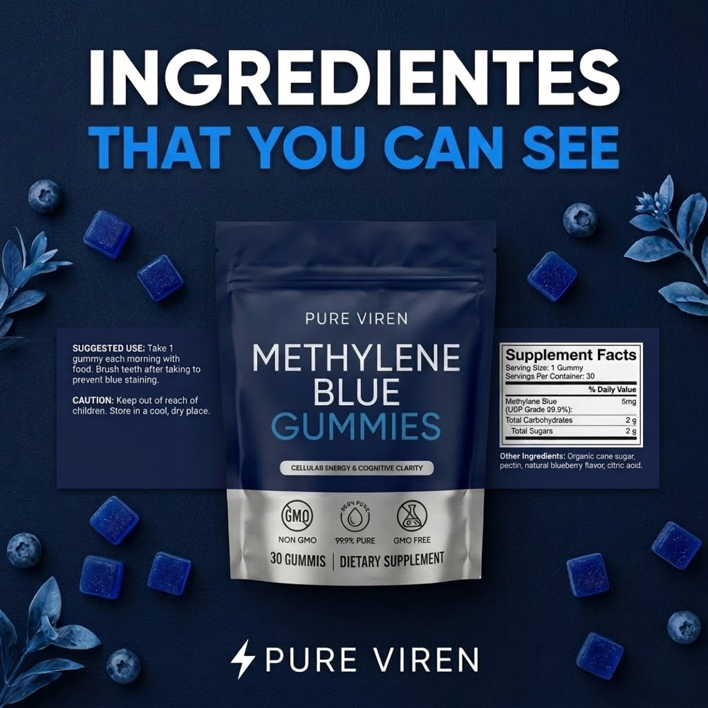 Methylene blue gum