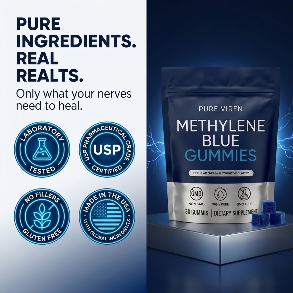 Methylene blue gum