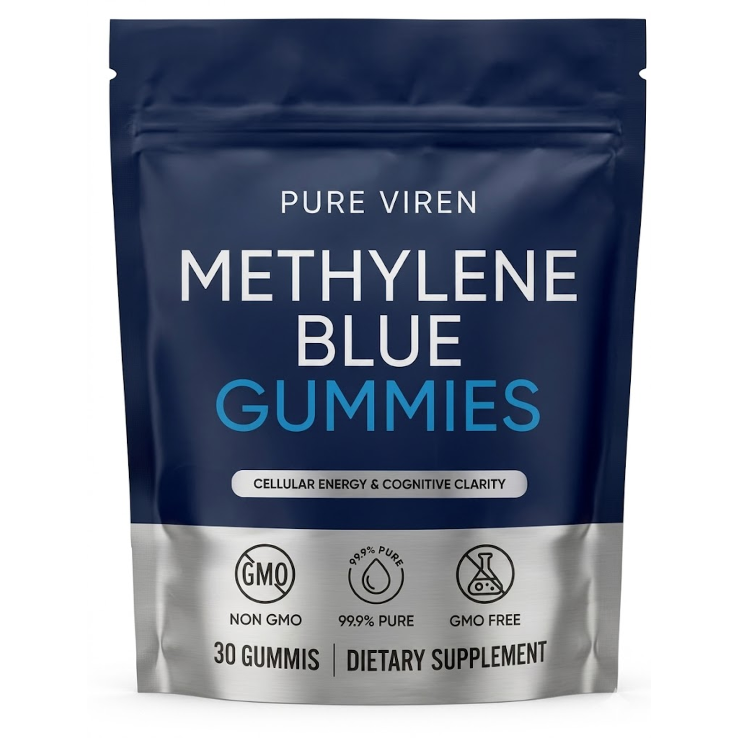Gomitas de azul de metileno